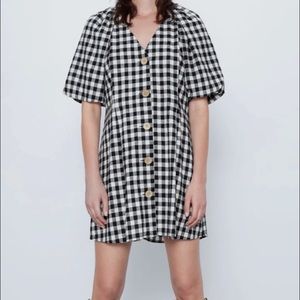 Zara Gingham Dress